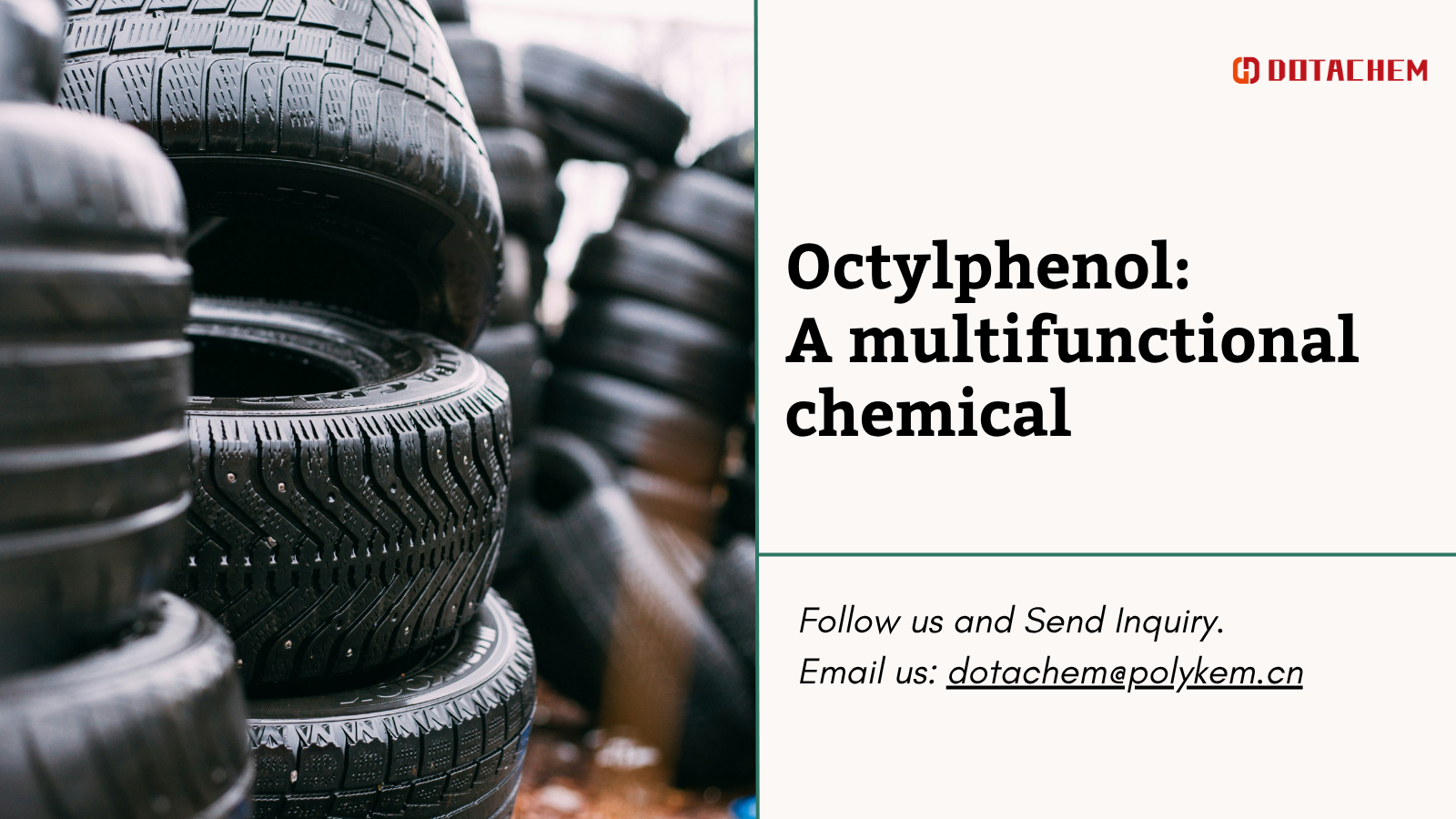 Oktylfenol: En multifunktionell kemikalie i industriella tillämpningar
