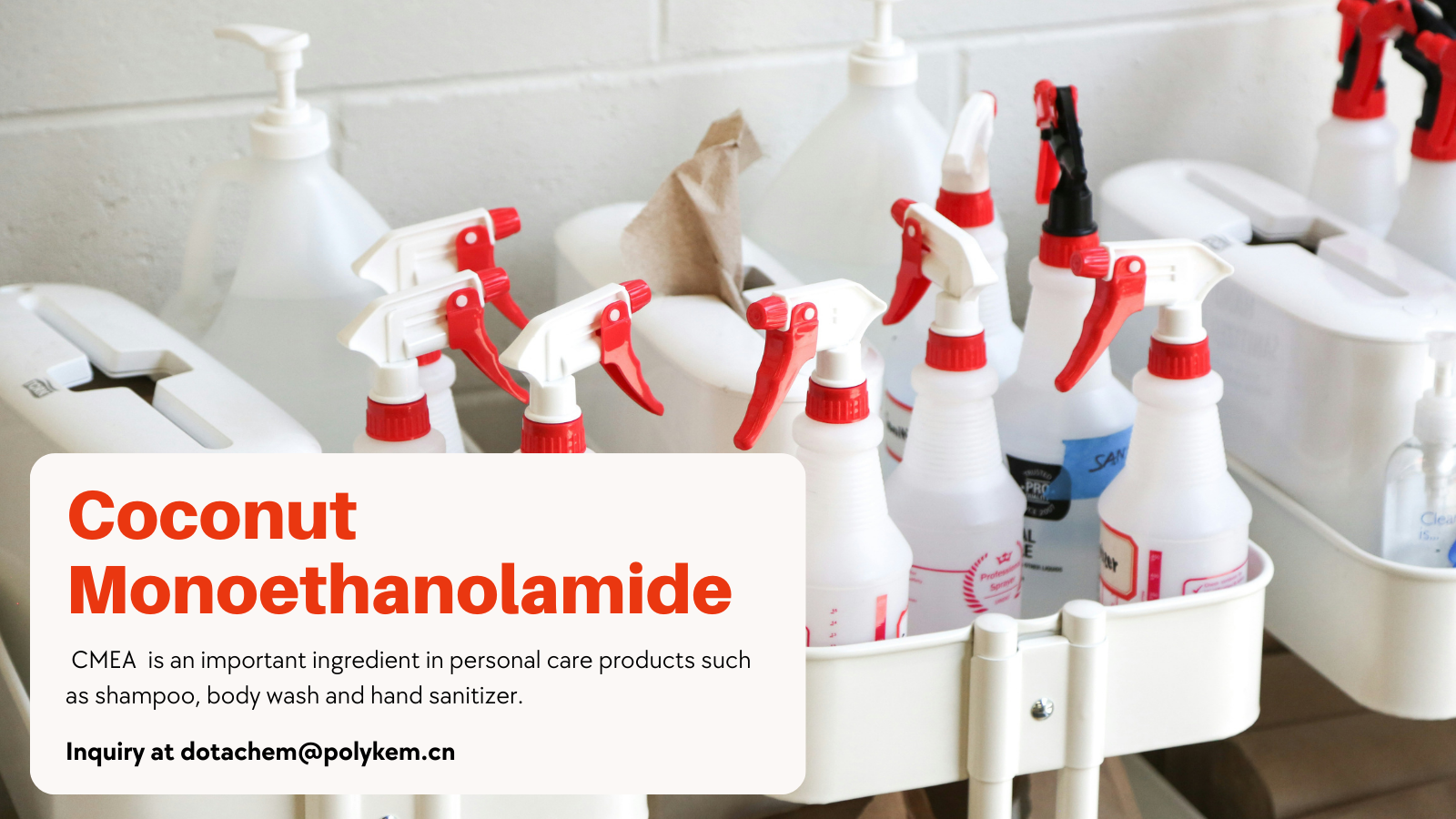 Vad används kokosmonoetanolamid (CMEA) till?