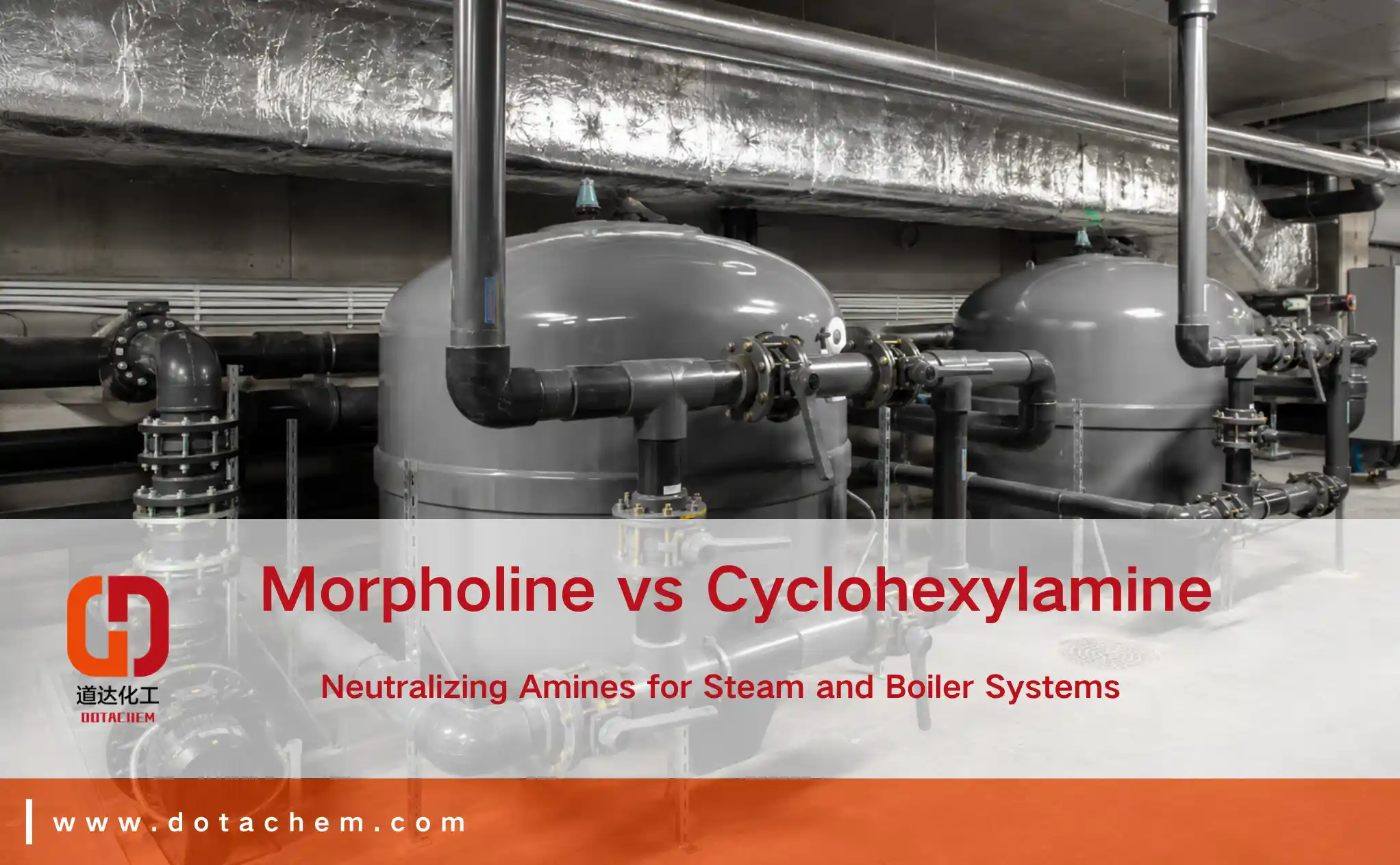 Morfolin vs cyklohexylamin: Neutraliserande aminer för ång- och pannsystem