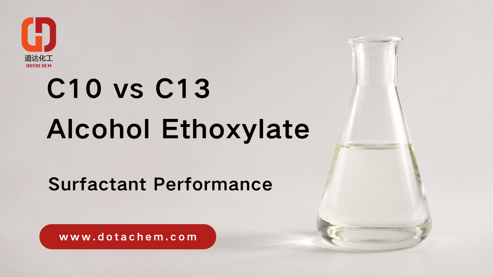 C10 vs C13 alkoholetoxylater: hur kolkedjans längd påverkar ytaktiva ämnens prestanda